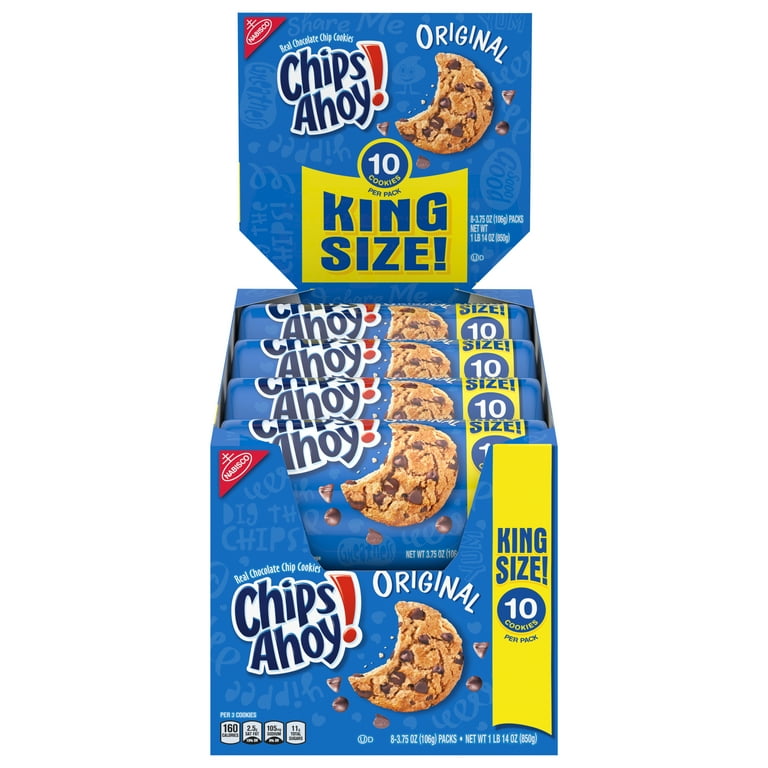 Chips Ahoy Original King Size 8pc 3.75oz