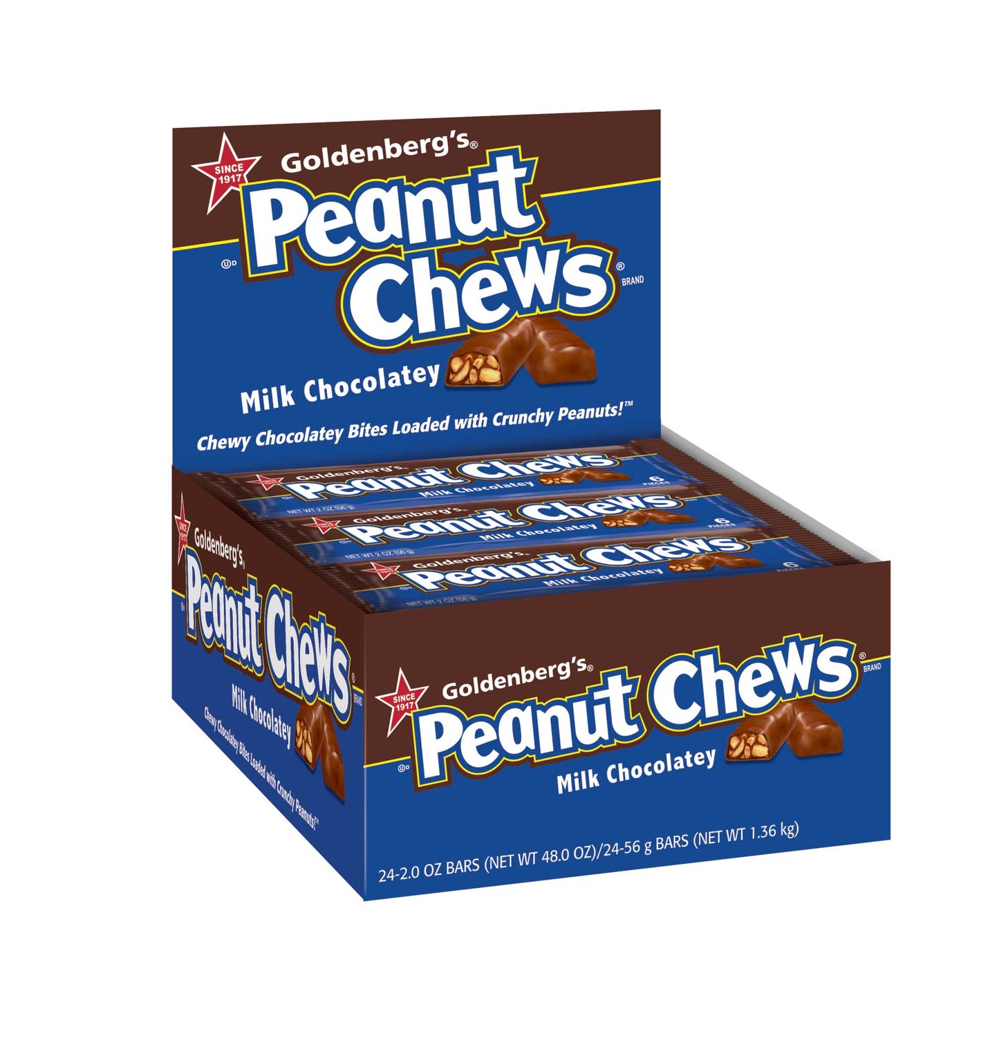 Peanut Chew Milk Chocolate 24pc 20z