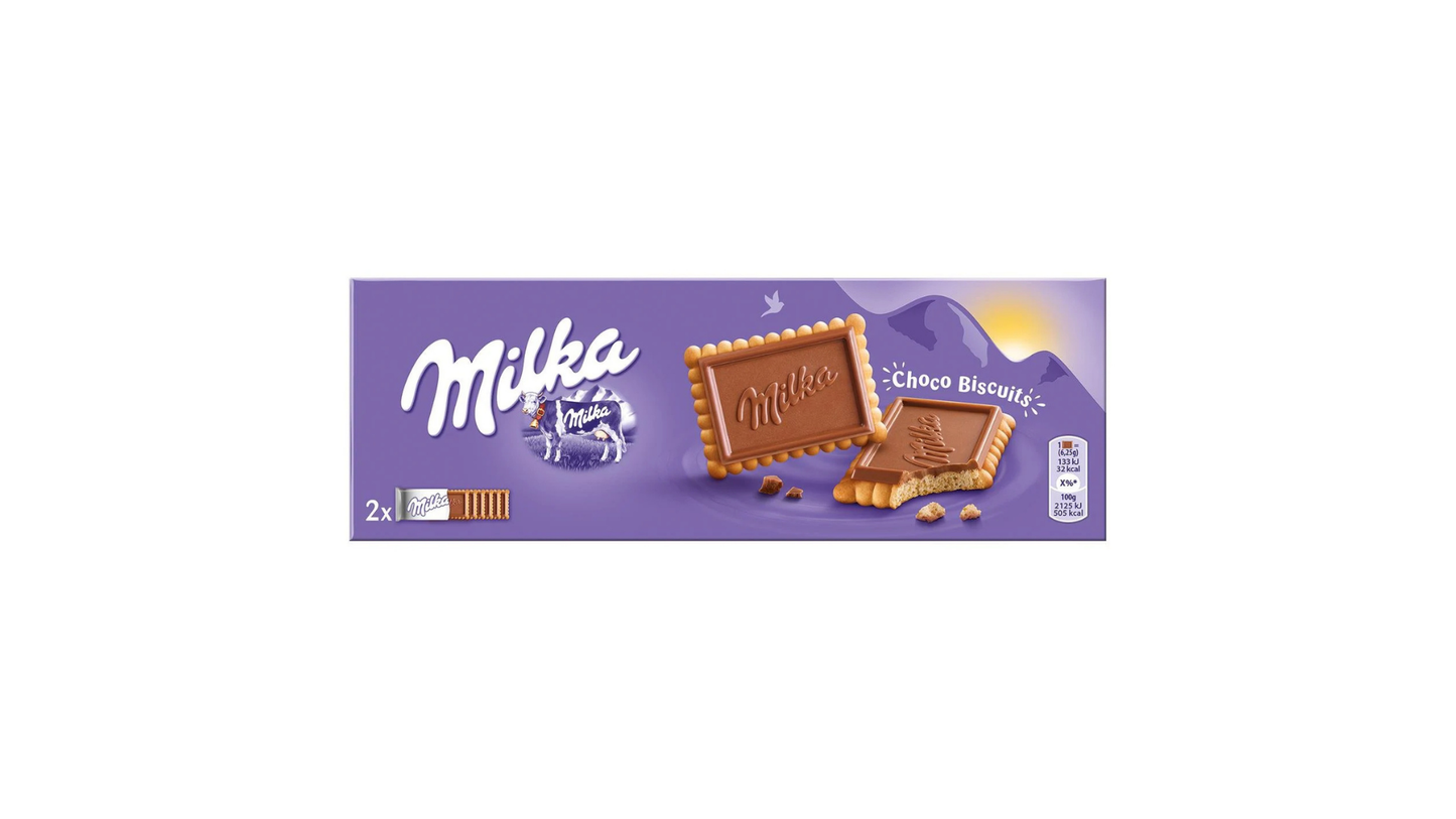 Milka Choco Biscuits 14pc 150g