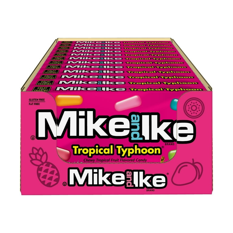 Mike & Ike Tropical typhoon 24pc 0.78oz