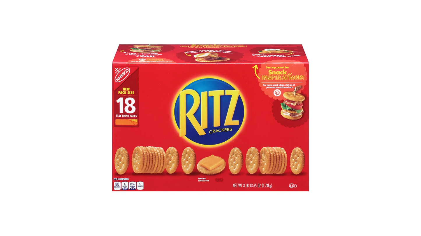 Ritz Crackers 18pc 3lb