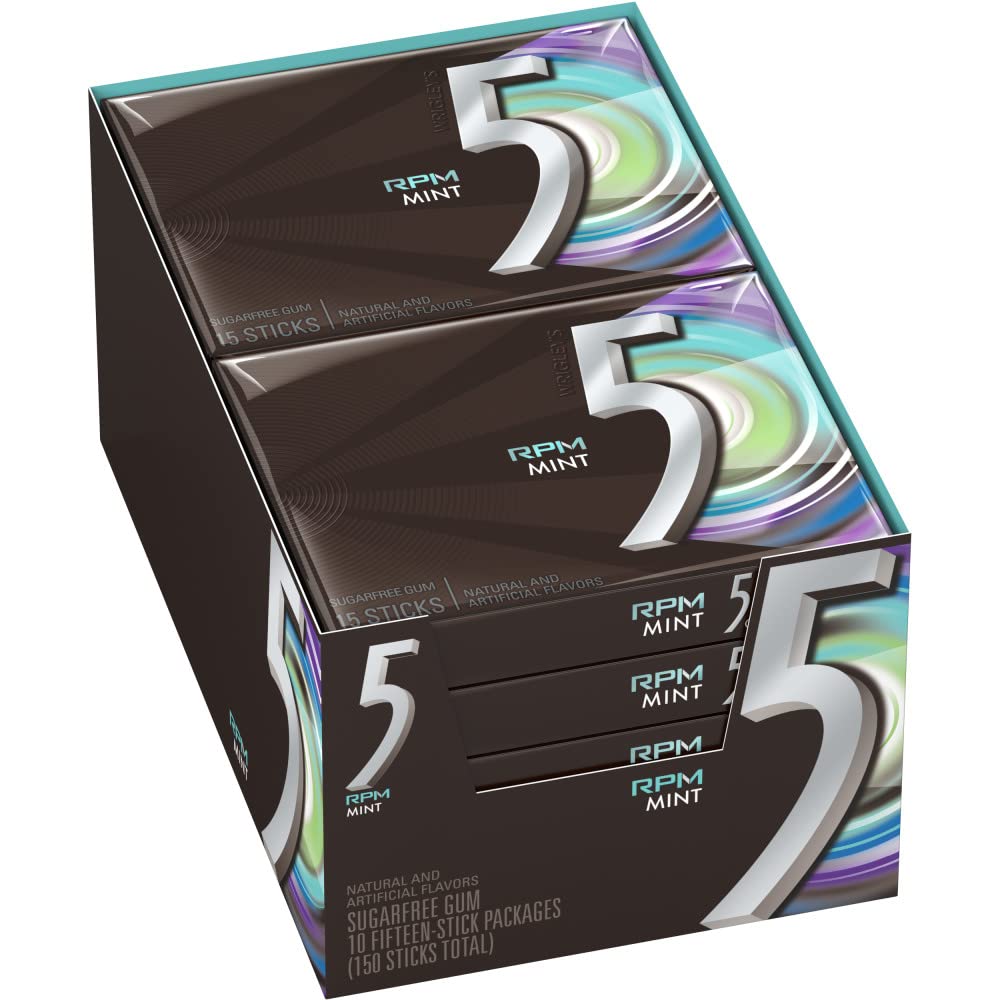 Wrigley's 5 RPM Mint 10pc 15ct