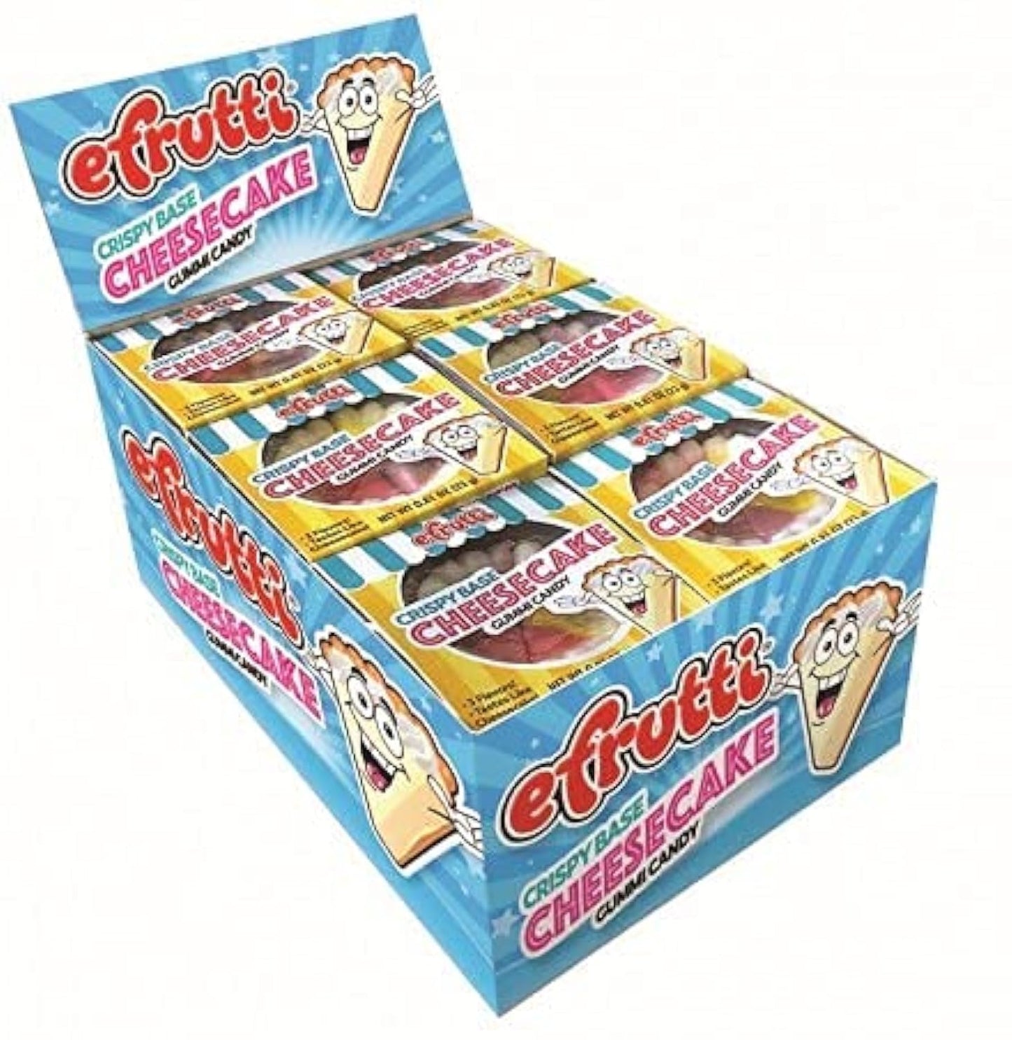 Efrutti Gumm CheeseCake 60pc 0.32oz