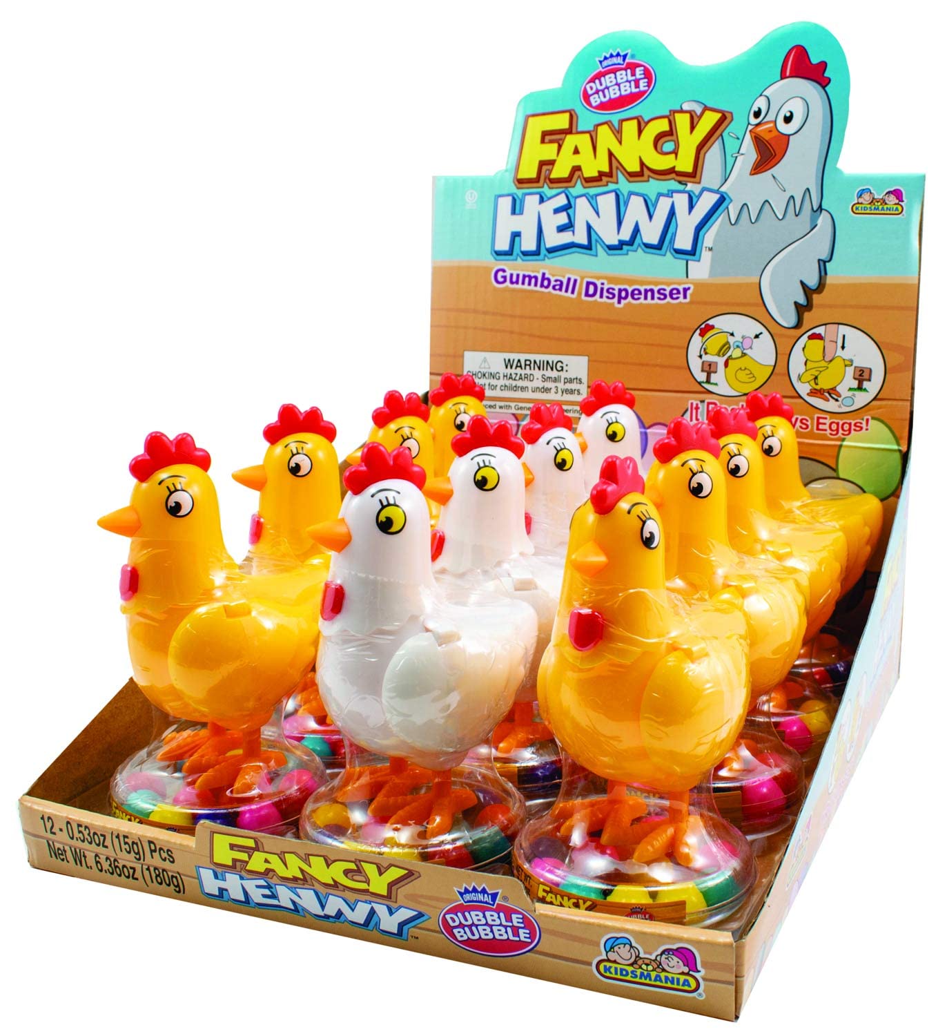 Kidsmania Fancy Henny 12pc 0.53oz