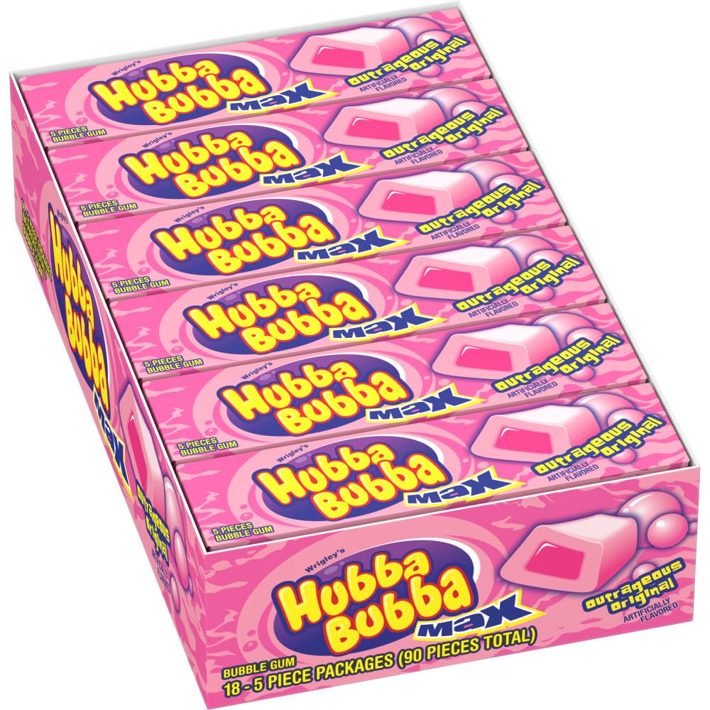 Hubba Bubba Max Original 18pc 5ct