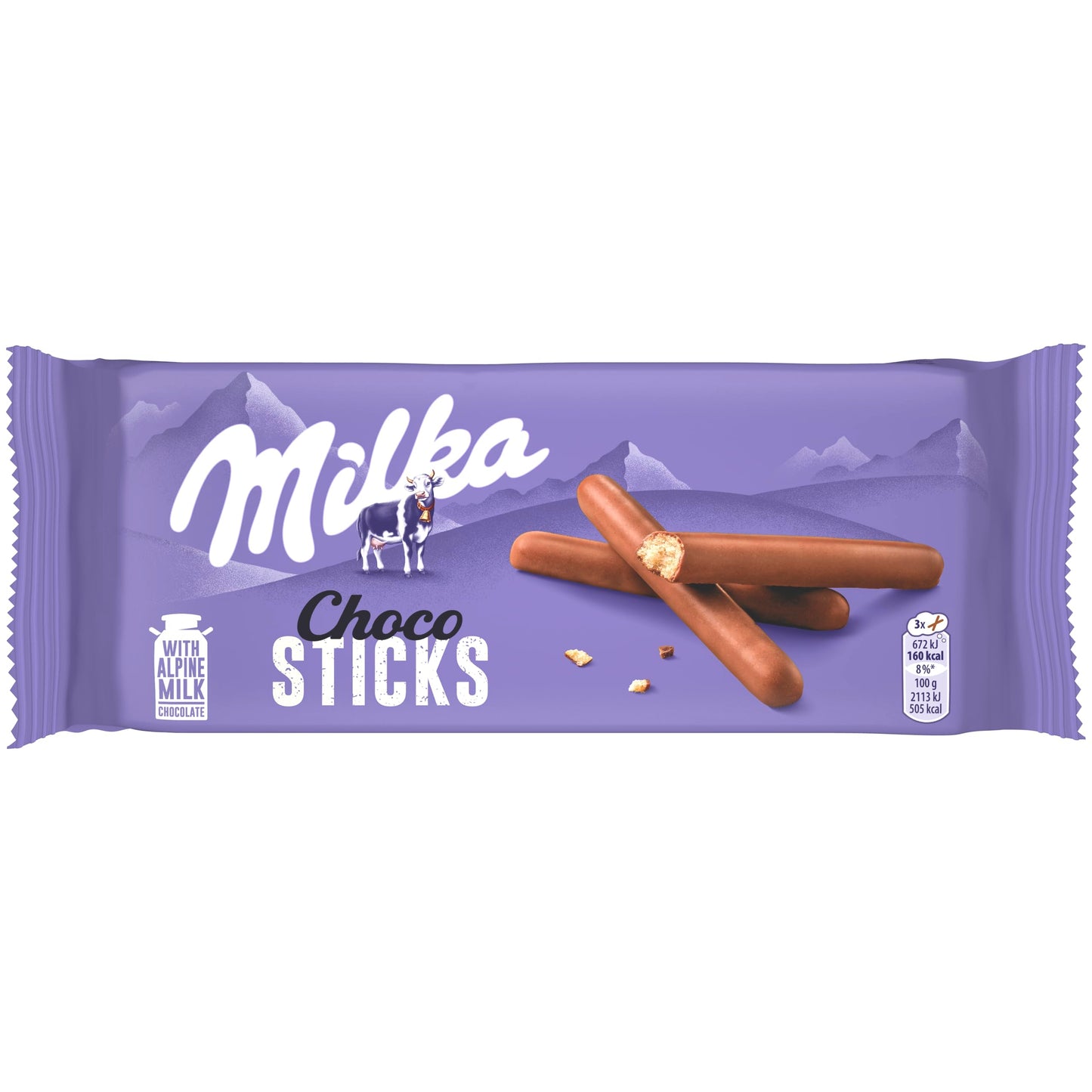 Milka Cookies Sticks 156g 20pc