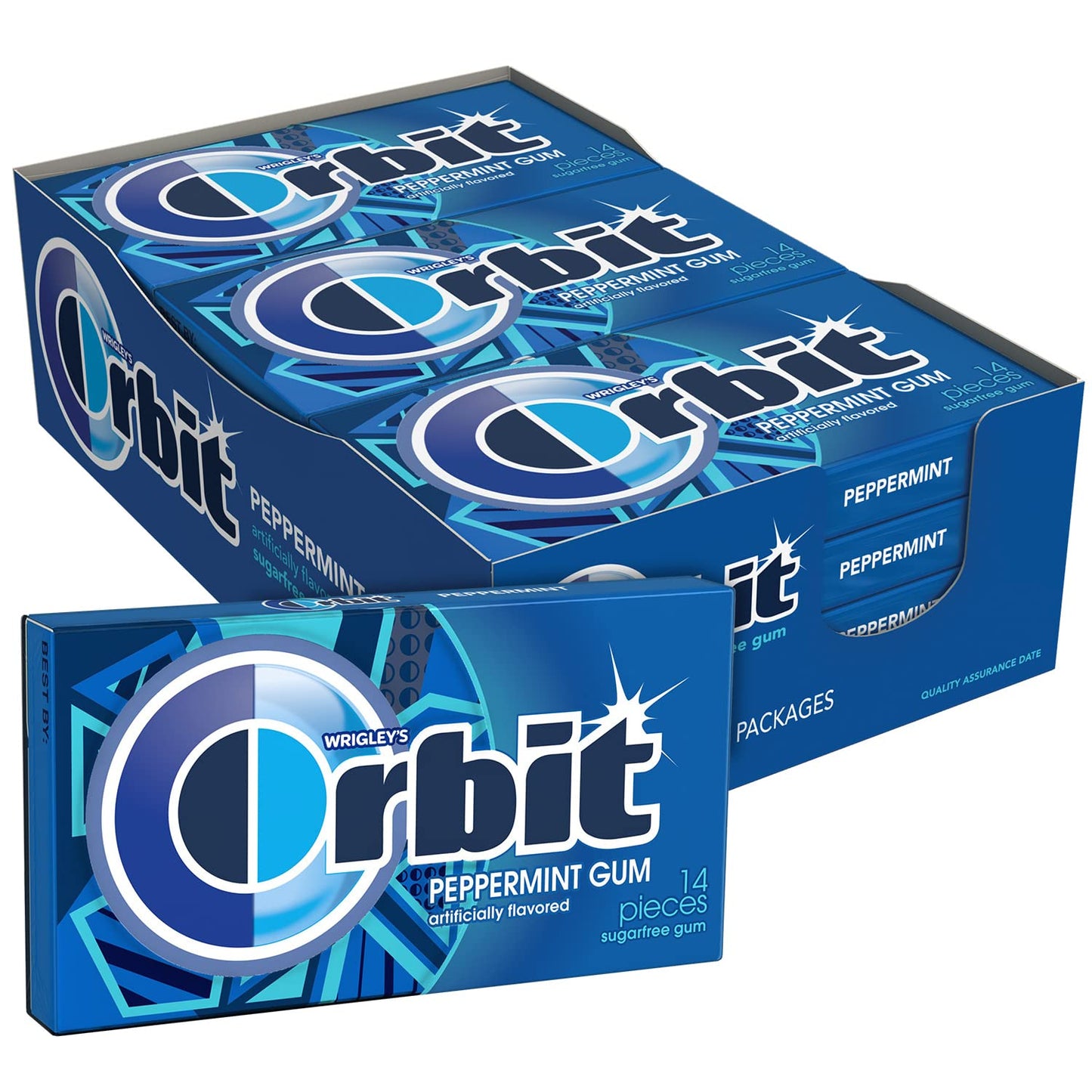 Orbit Peppermint Gum 12pc 14ct