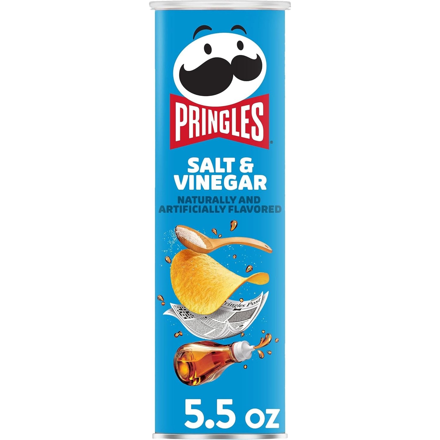Pringles Big Salt & Vinegar 14pc 5.5oz