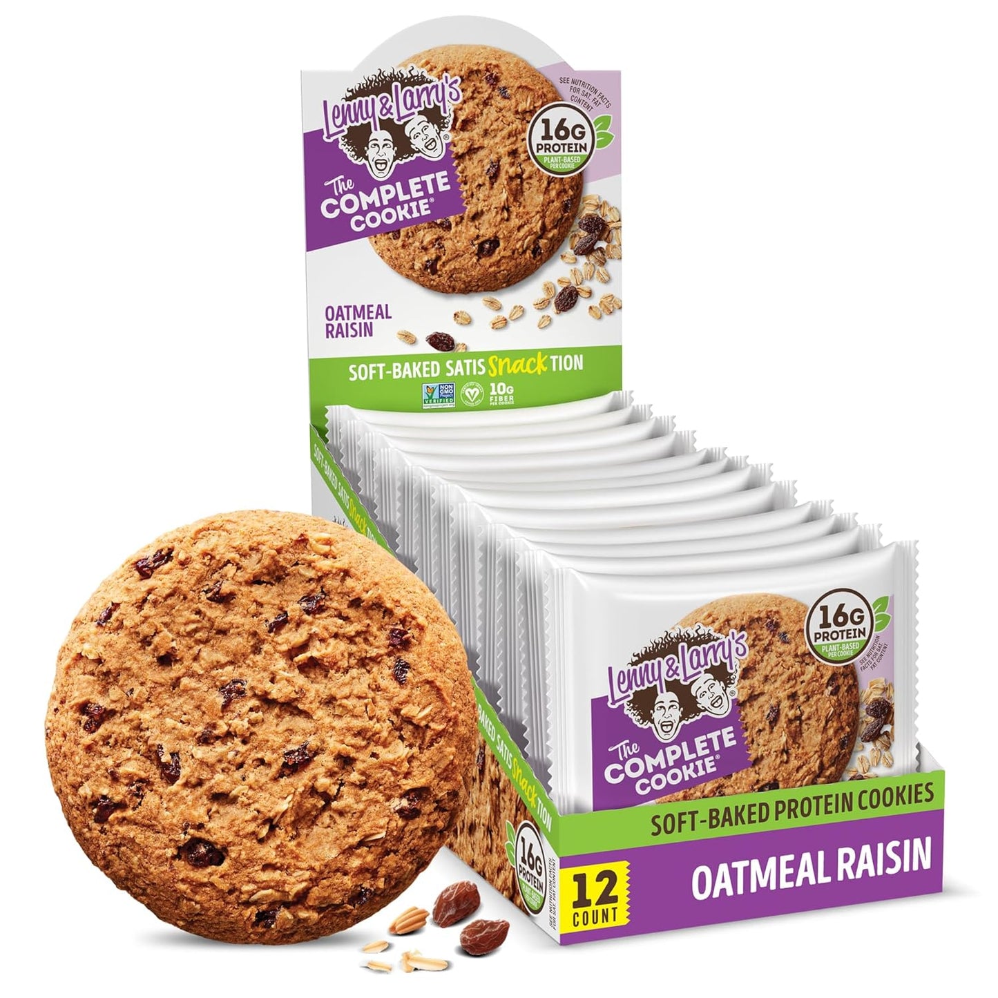 Lenny & Larry's Oatmeal Raisin 12pc 4oz
