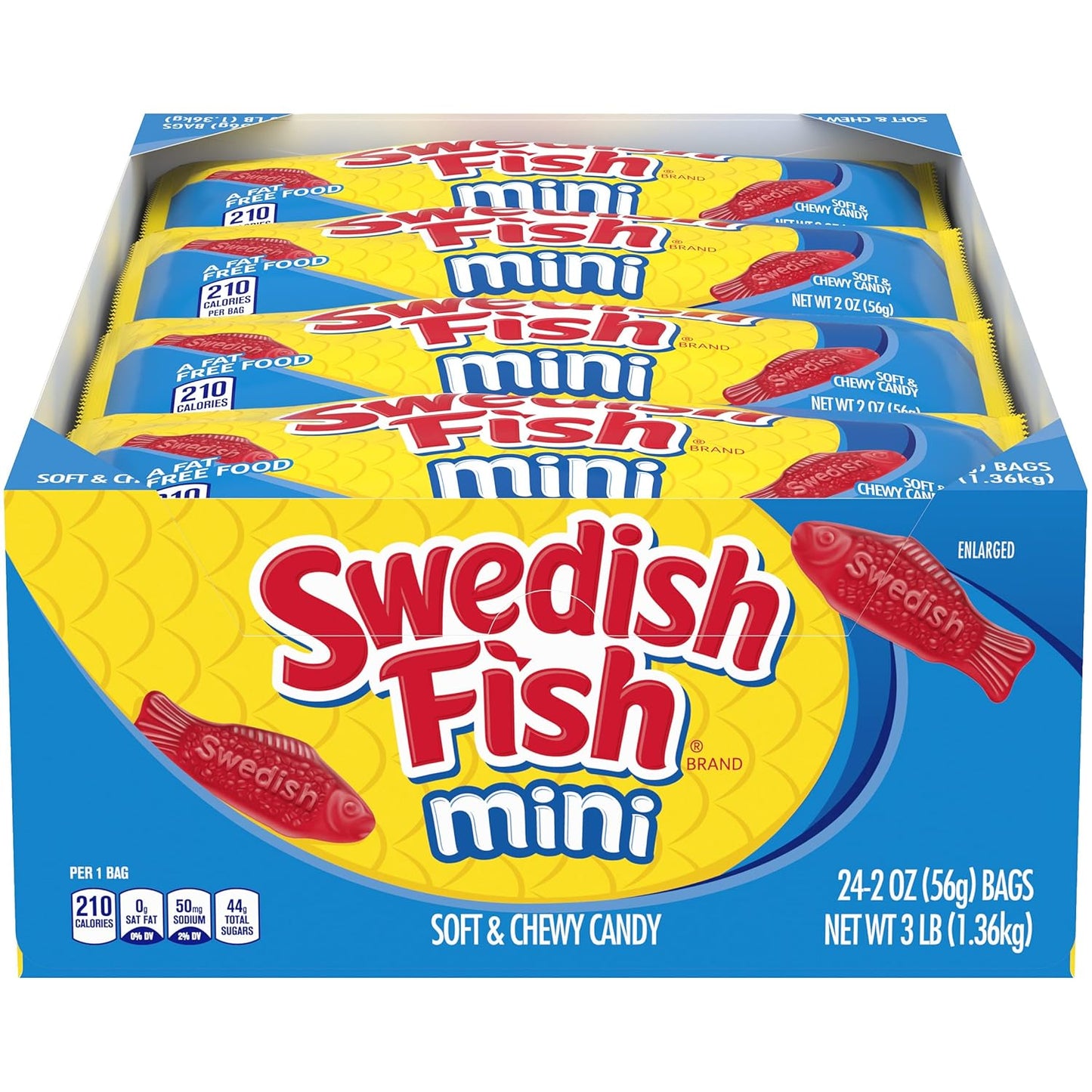 Swedish Fish Mini 24pc 2oz