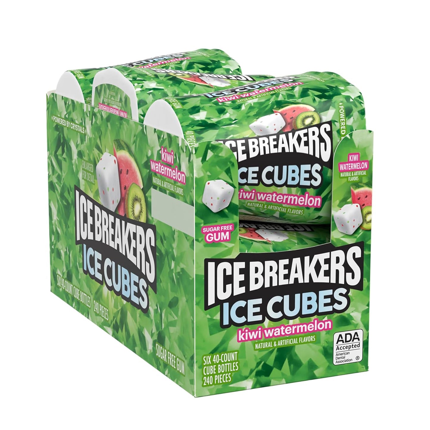 Ice Breakers Cubes Kiwi Watermelon 6pc 40ct