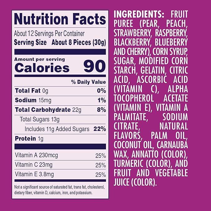 Welch's Juicefuls Berry Blast 12pc 4oz