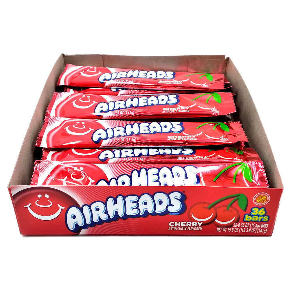 Airheads Cherry 36pc 0.55oz