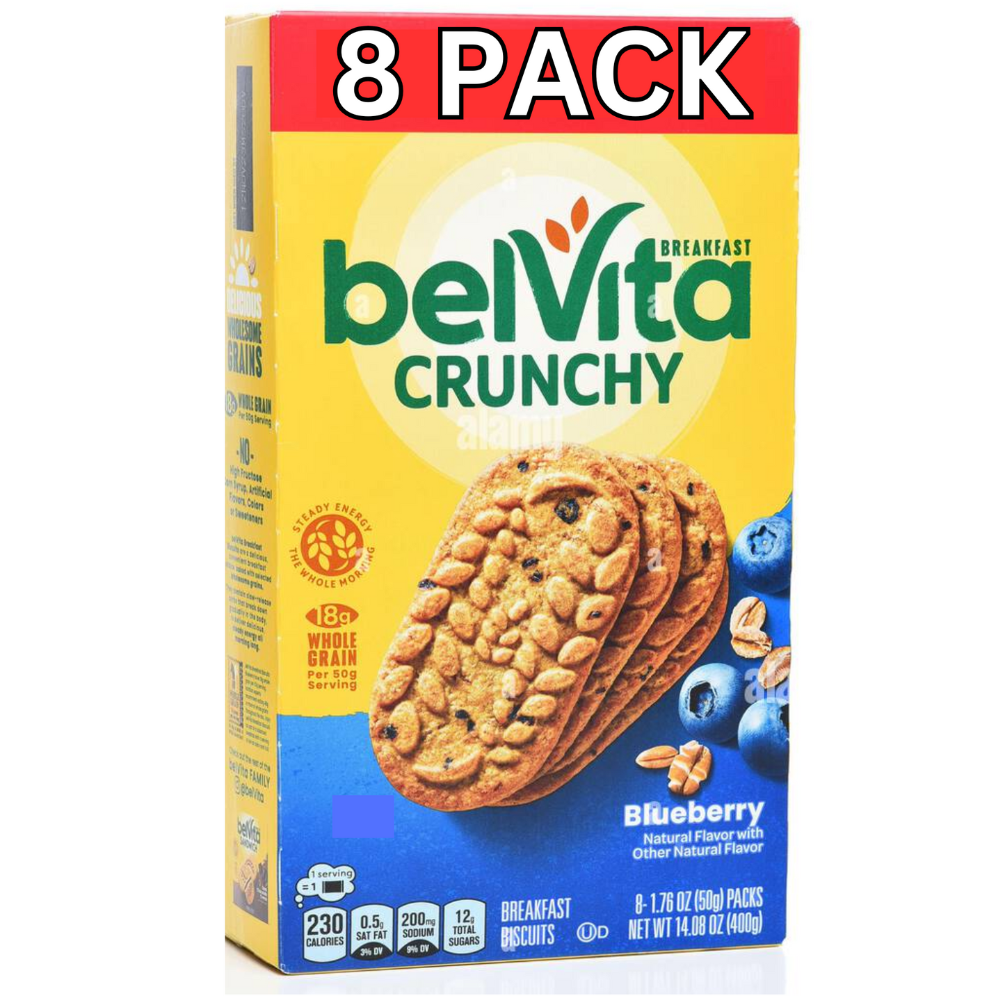 Belvita Crunchy Blueberry 8pc 1.76