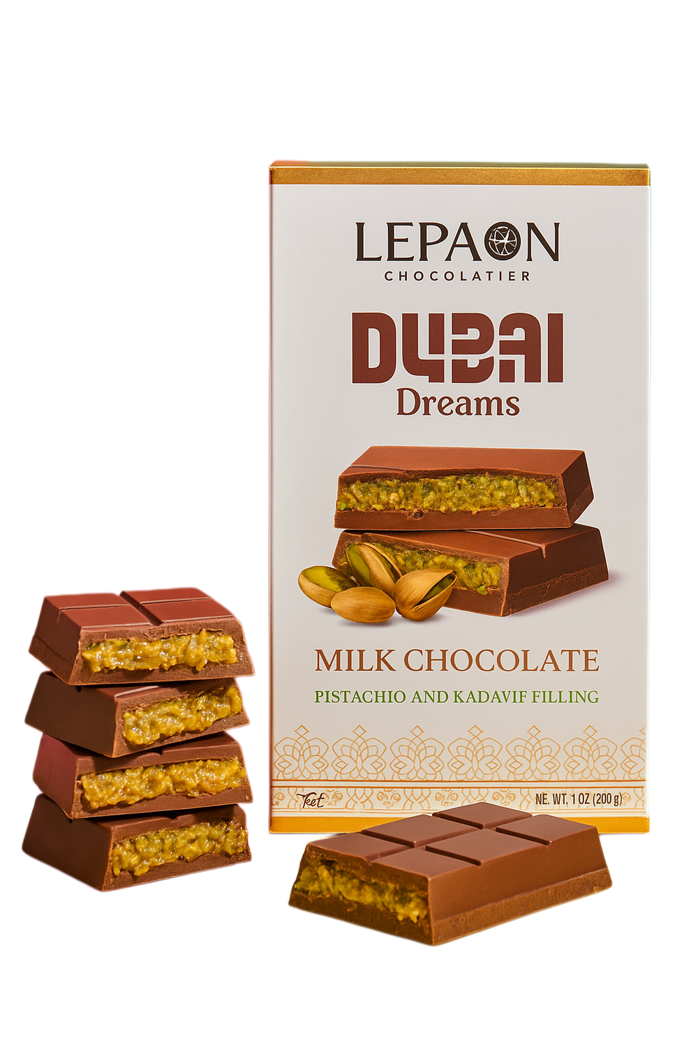 Lepaon Dubai Dreams Chocolate 10pc 100g
