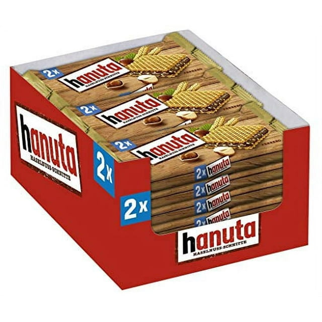 Hanuta Hazelnut Wafer 18pc 44g