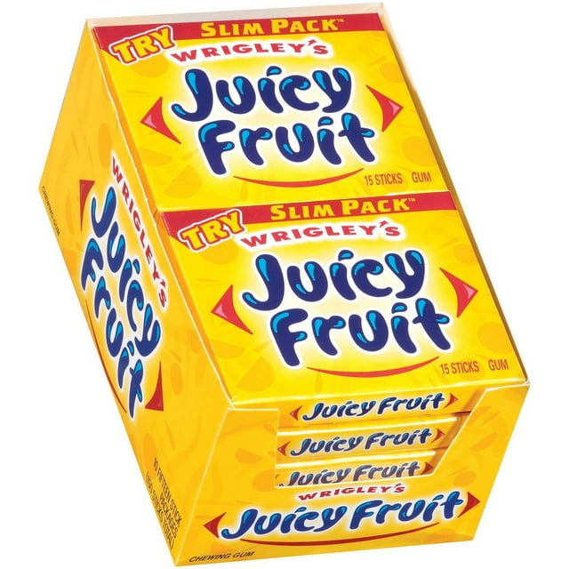 Wrigley's Slim Juice Fruit 10pc 15ct