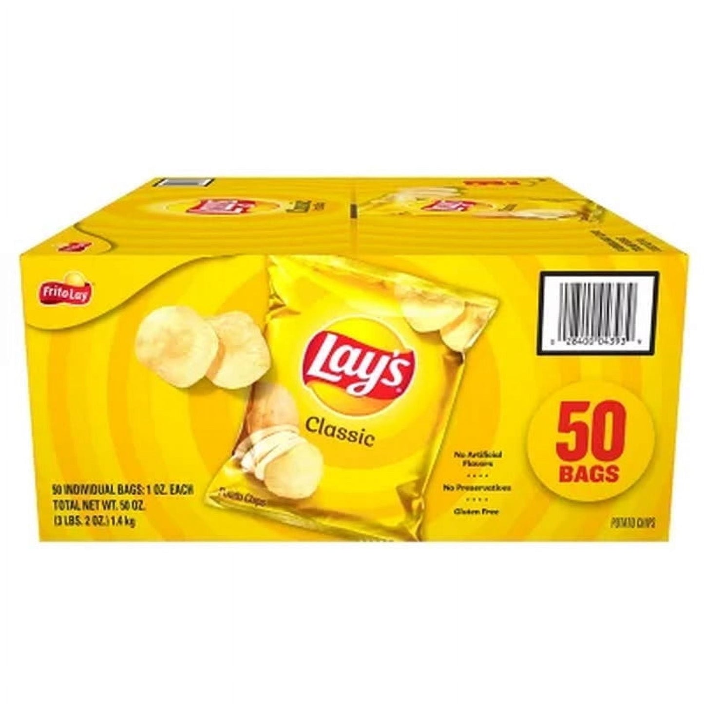 Lays Classic 50pc 1oz