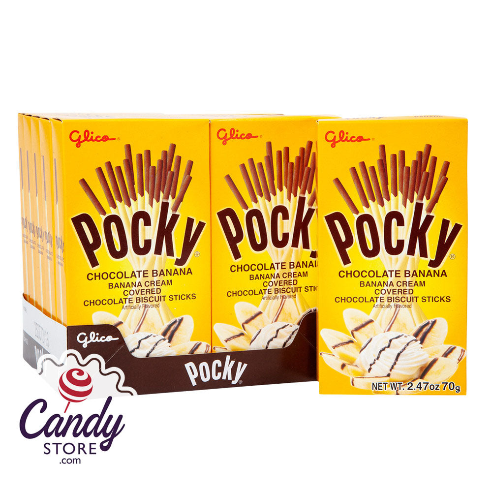 Pocky Chocolate Banana 10pc 2.47oz