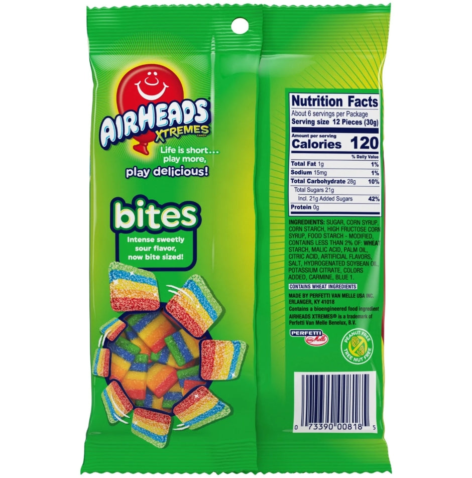 Peg Bag Air Heads Xtremes Rainbow 12pc 6oz