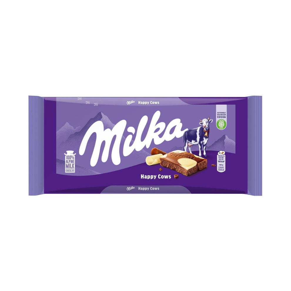 Milka Chocolate Happy Cows 100g 24pc