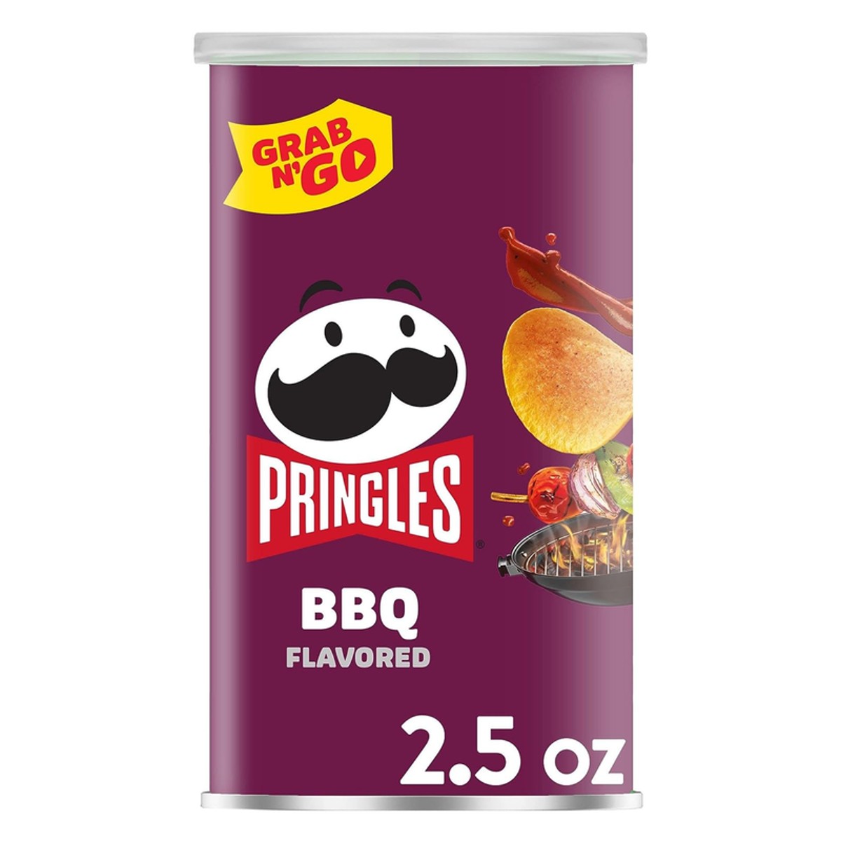 Pringles Medium BBQ 12pc 2.5oz