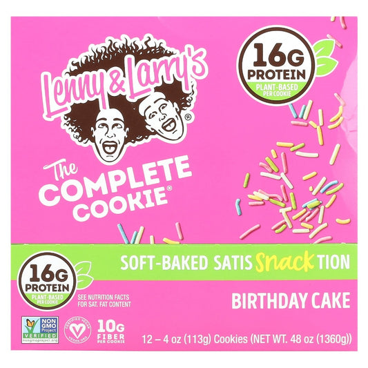 Lenny & Larry's Birthday Cake 12pc 4oz