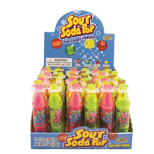 Kidsmania Sour Soda Pop 12pc 1.27oz