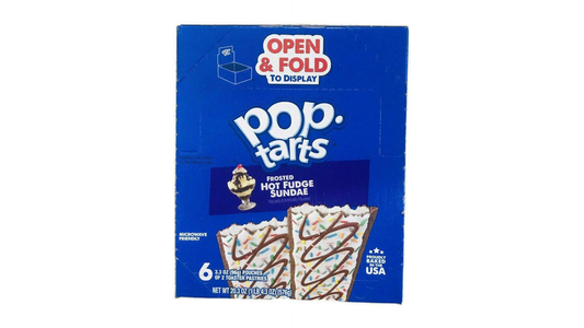 Pop Tarts Frosted Hot Fudge Subdae 6pc 3.3oz