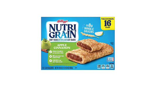 Nutri Grain Apple Cinnamon 16pc 1.3oz