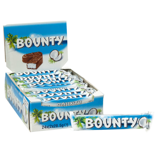 Bounty Milk Chocolate Coconut 24pc 57g