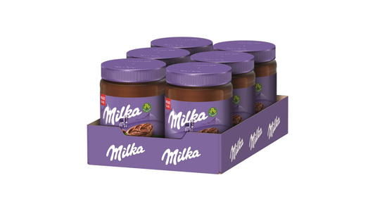 Milka Haselnusscreme Spread 6pc 350g
