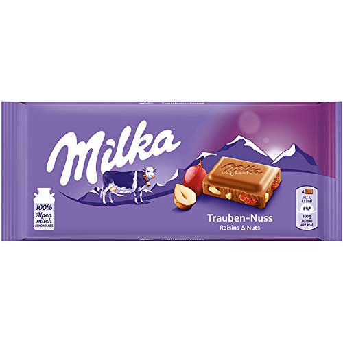 Milka Raisins & Nuts 90g 23pc