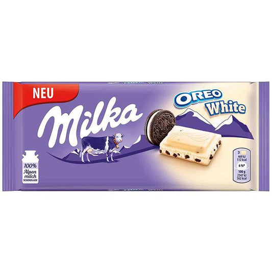 Milka Oreo White 100g 22pc