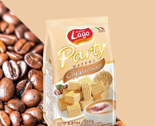 Lago Party Capuccino Wafer 8.8oz