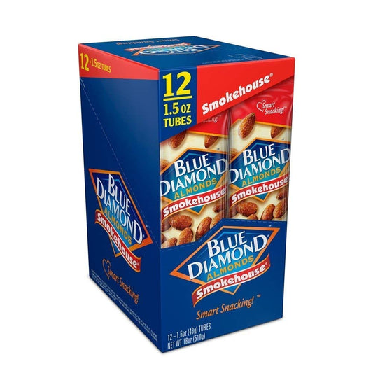 Blue Dimond Almonds Smokehouse 12pc 1.5oz