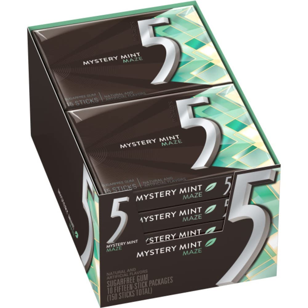 Wrigley's 5 Sweet Mint Maze 10pc 15ct