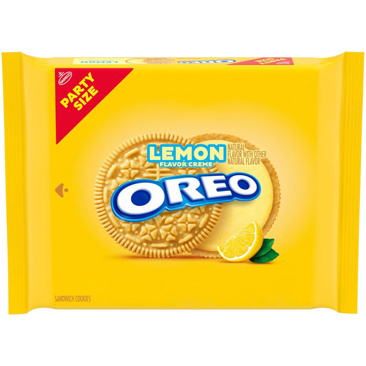 Oreo Cookies Lemon 18.71oz 12pc