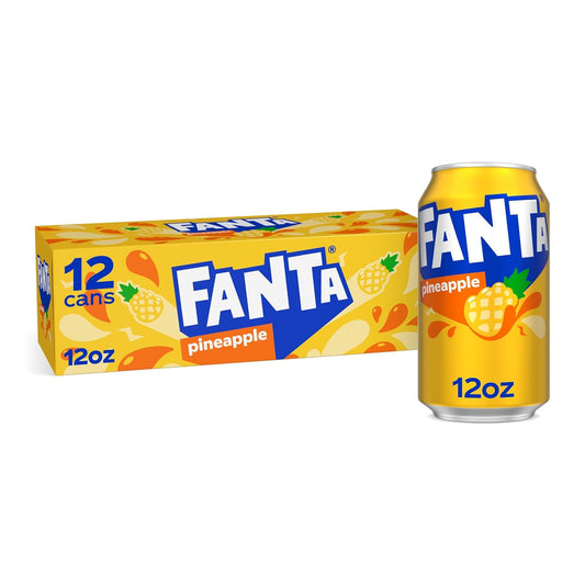 Fanta Pineapple Can 12pc 12oz