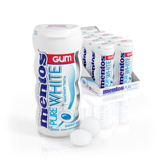 Mentos Pure White 10pc 15ct