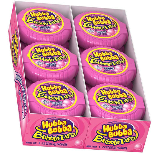 Hubba Bubba Bubble Tape Awesome Original 12pc 2oz