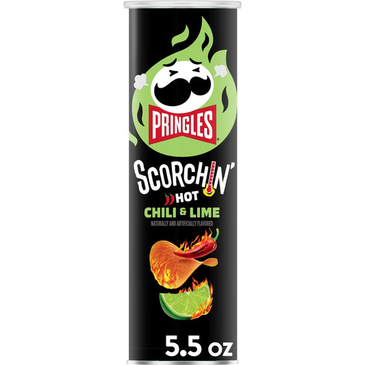Pringles Big Extra Hot CHili & Lime 14pc 5.5oz