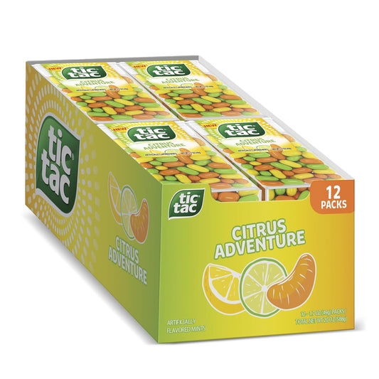 Tic Tac Citrus Adventure 12pc 100ct