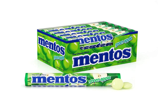 Mentos Green Apple 15pc 1.32oz