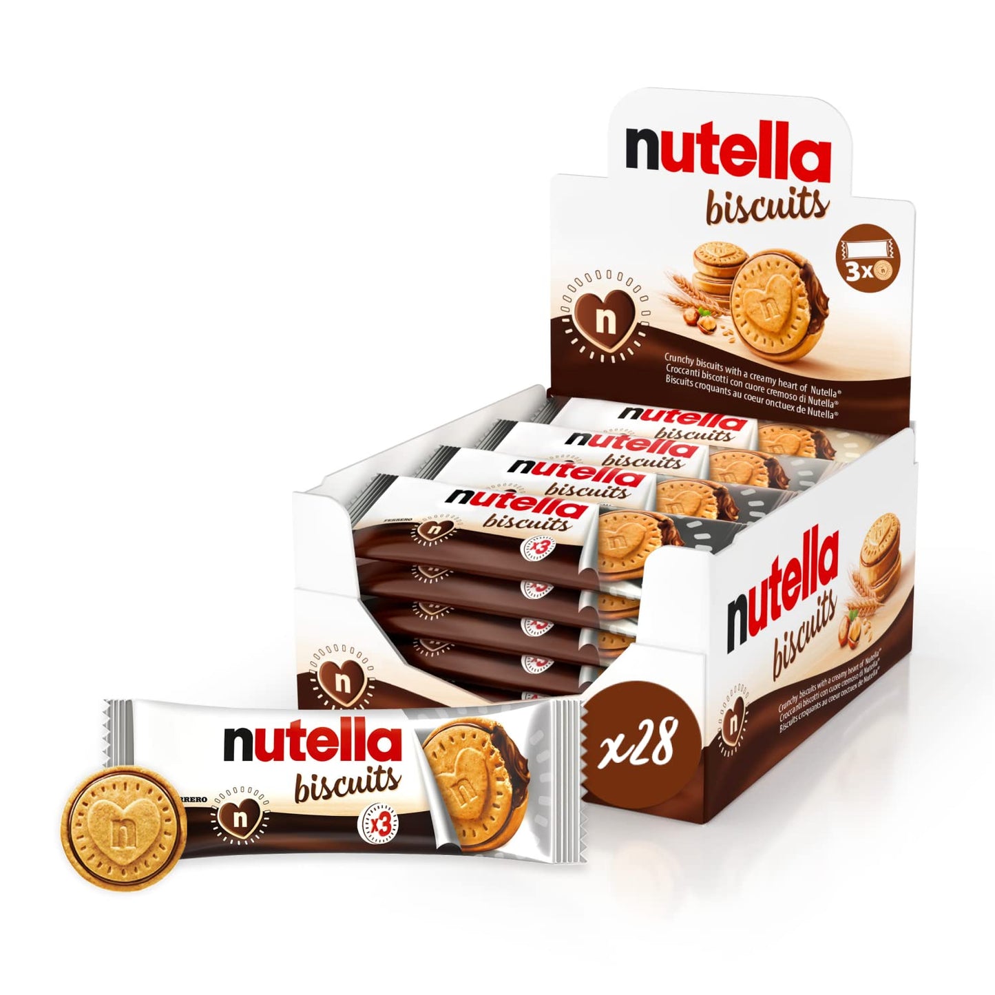 Nutella Ferrero Biscuits 28pc 41g