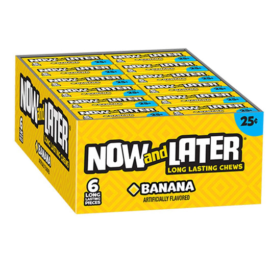 Now & Later Banana 24pc 0.9oz
