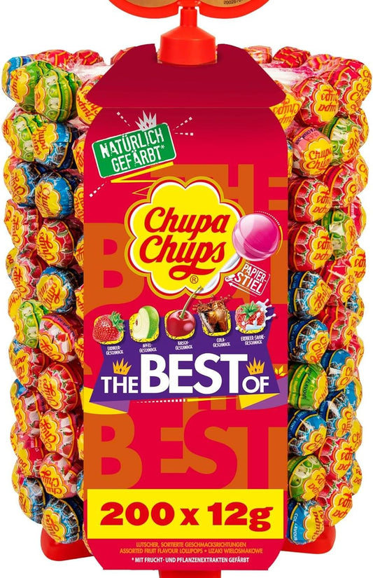 Chupa Chups Lollypop 200ct