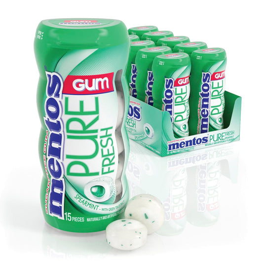 Mentos Pure Spearmint 10pc 15ct
