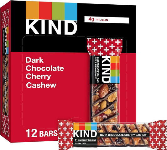 Kind Bar Dark Choco Cherry Cashew 12pc 1.4oz