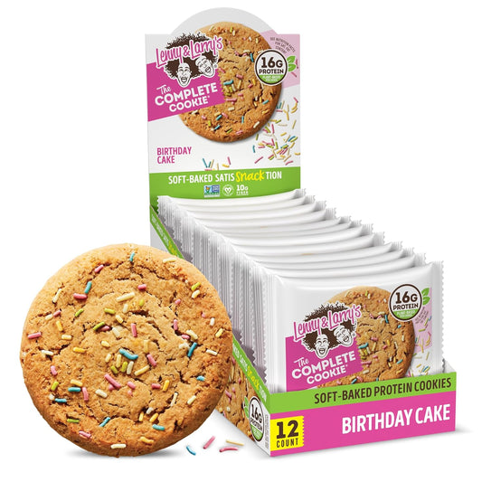 Lenny & Larry's Birthday Cake 12pc 4oz